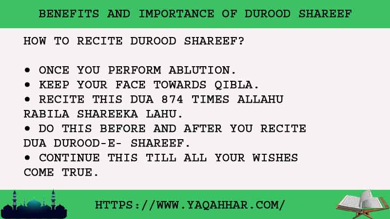 10 Tested Benefits And Importance of Durood Shareef