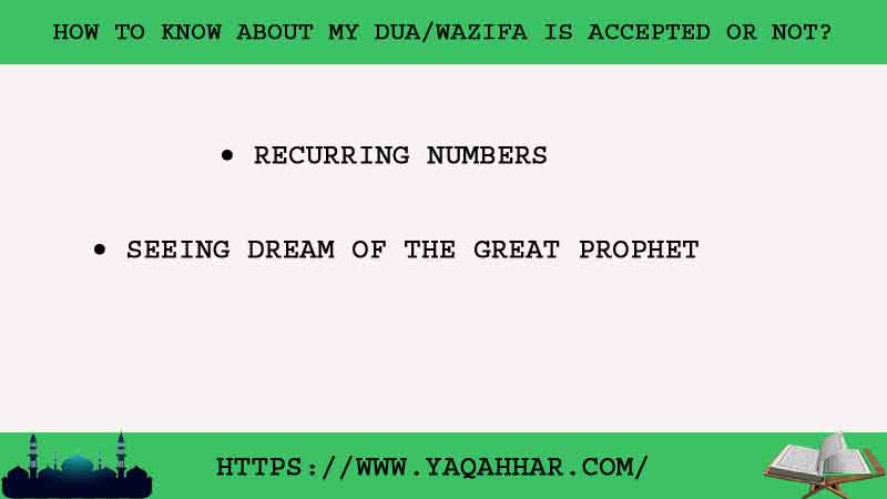 2 Powerful Sign To Know If Your Dua/Wazifa Is Accepted or Not