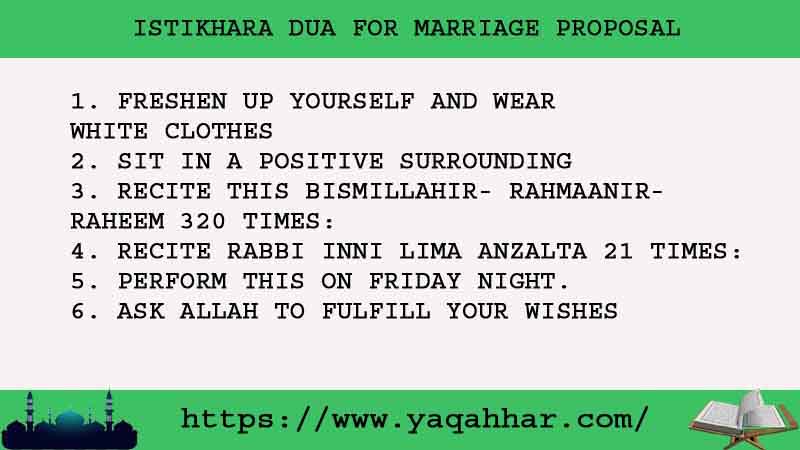 6 Best Istikhara Dua For Marriage Proposal