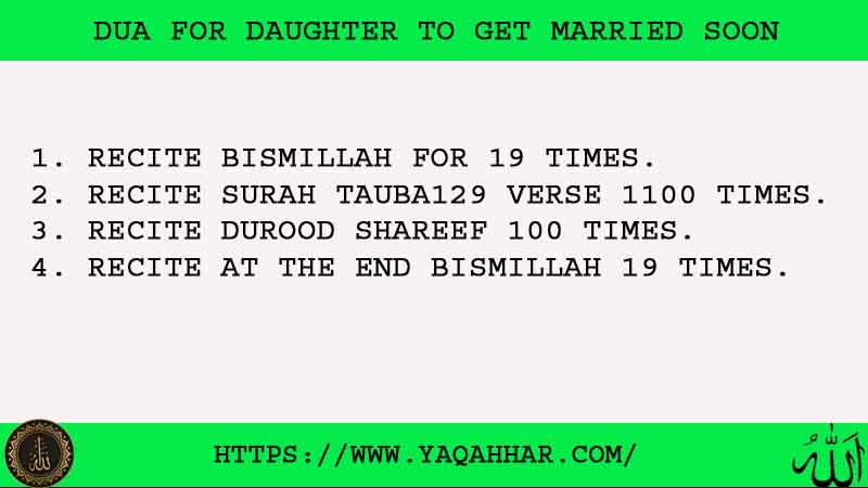 4 Powerful Dua For Daughter To Get Married Soon