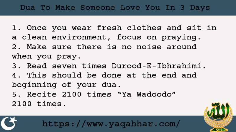 5 Tested Dua To Make Someone Love You In 3 Days