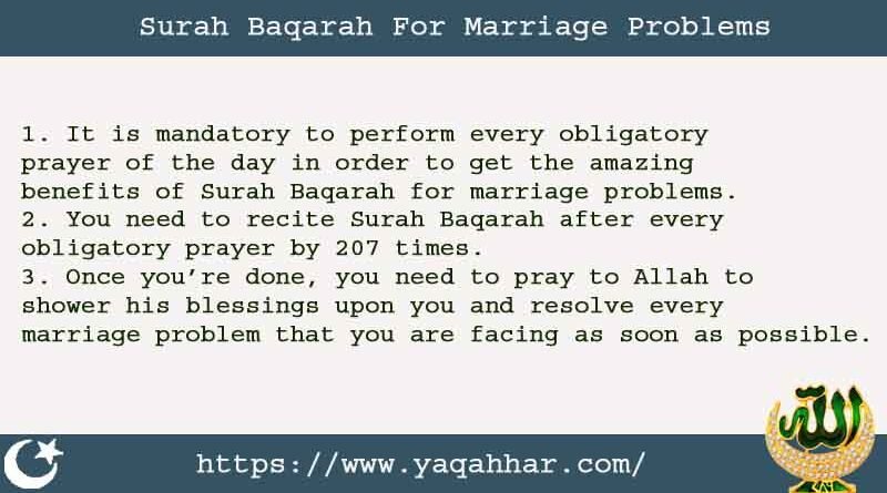 3 Amazing Surah Baqarah For Marriage Problems