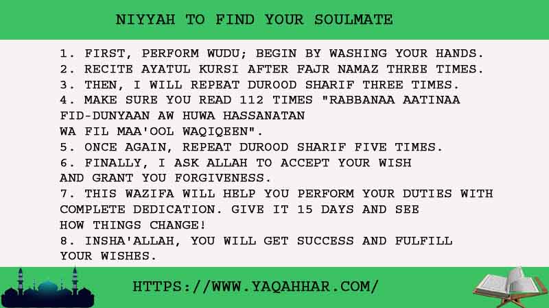 8 Powerful Niyyah To Find Your Soulmate And Get Your True Love In Your Life