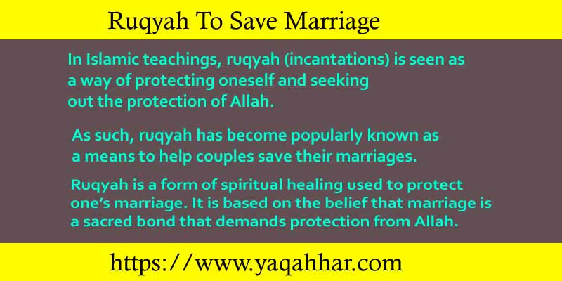 Ruqyah To Save Marriage